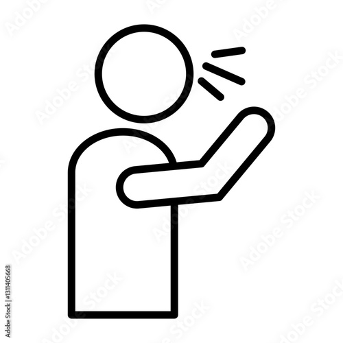 Sneezing Icon