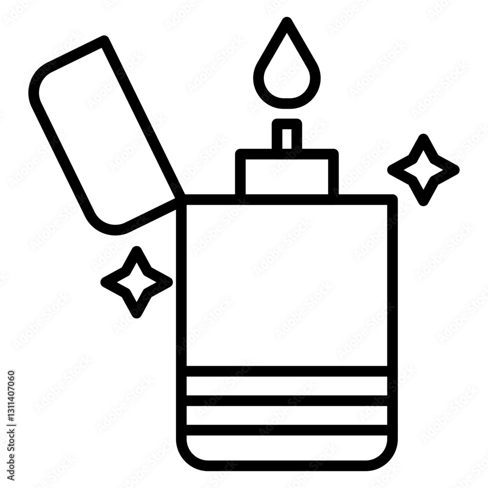 Obraz premium Lighter Icon