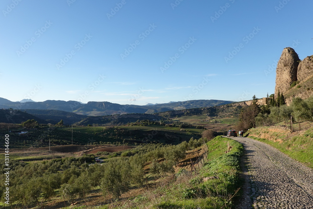 Obraz premium View of Ronda, Andalucia Spain