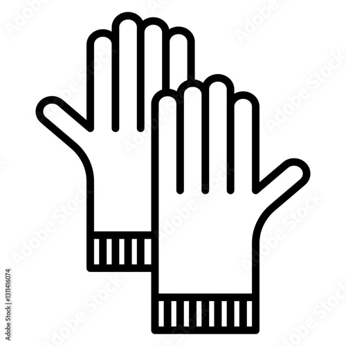 Protective Gloves Icon