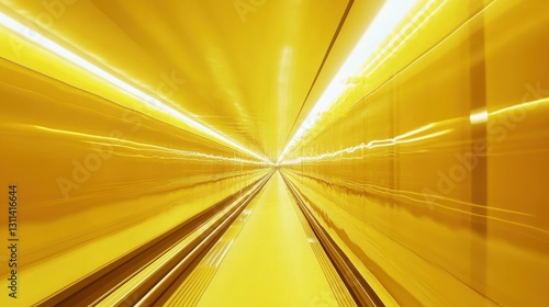 golden tunnel of light