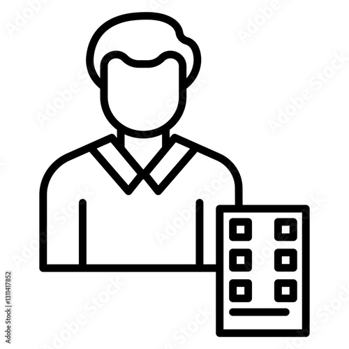 Author Male Icon