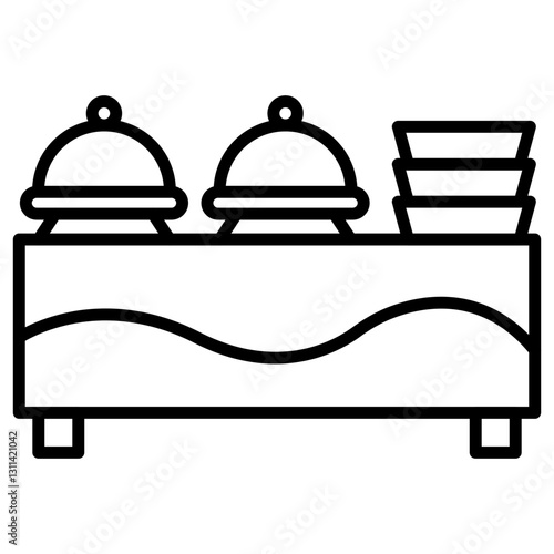 Wedding Catering Icon