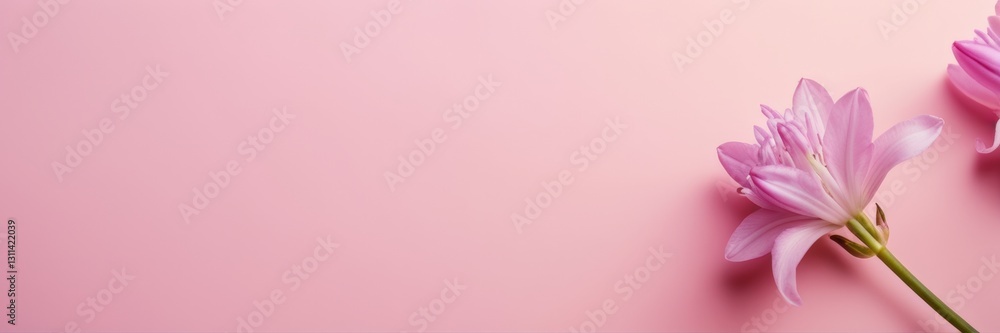 Fototapeta premium Nowruz – Persian Spring Minimalism with hyacinth pattern