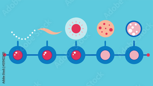 TimeLapse Effect A stepbystep timelapse style illustration showing the progression of nanotechnology working over hours or days on the skin for cumulative benefits.