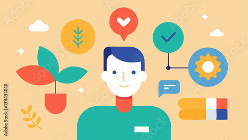 These descriptions provide a conceptual basis for creating vector illustrations that embody the idea of insightful and meaningful compositions.