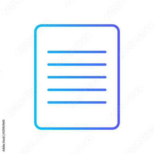 justify gradient icon