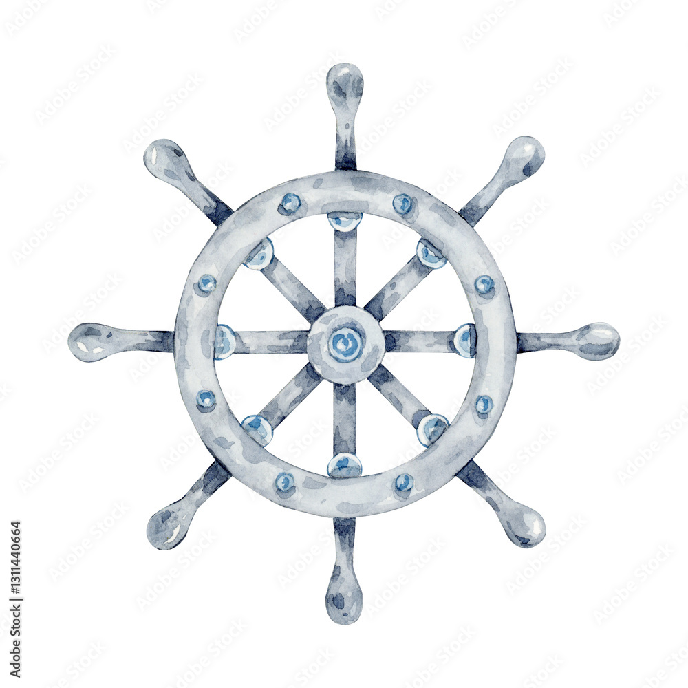 steering wheel of a ship steering wheel of a ship