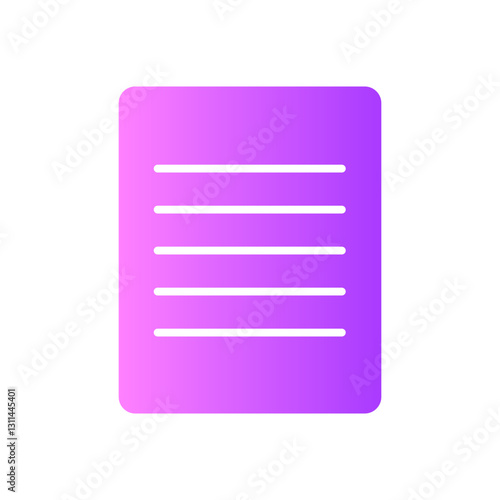 justify gradient icon