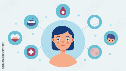 These illustrations should effectively communicate the role and benefits of exosomes in accelerating skin recovery after cosmetic procedures in a simple and understandable manner.