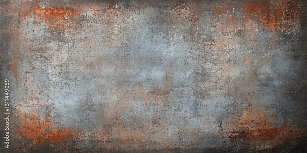 Obraz premium Discover the allure of grunge metal textures in design.