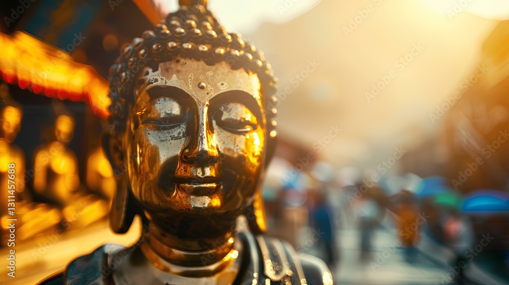 Buddha, intense medium shot
