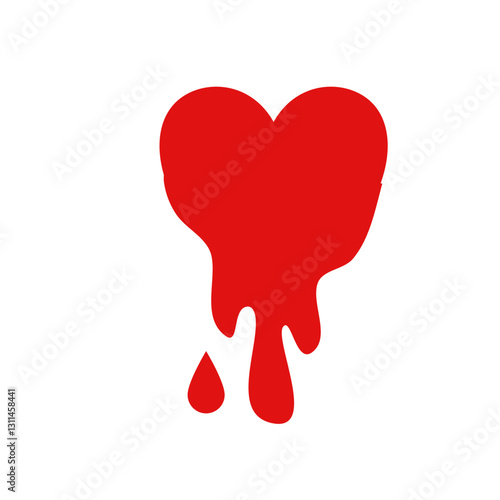 Bleeding heart symbol
