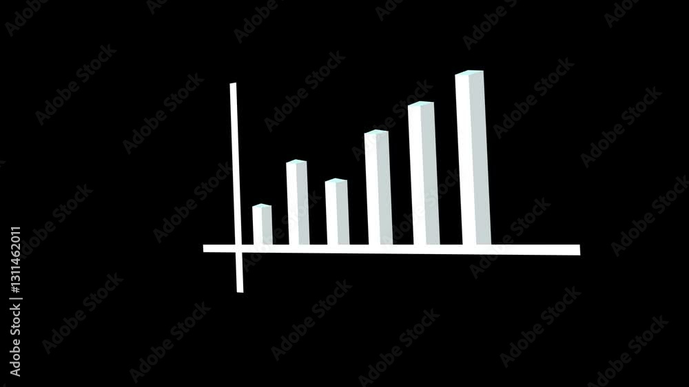 Financial Market Insights, Dynamic Graph, Stock Activity Animation Financial Market Insights, Dynamic Graph, Stock Activity Animation