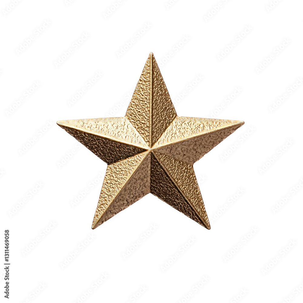 A bronze star icon with textured surface and three-dimensional depth. A bronze star icon with textured surface and three-dimensional depth.