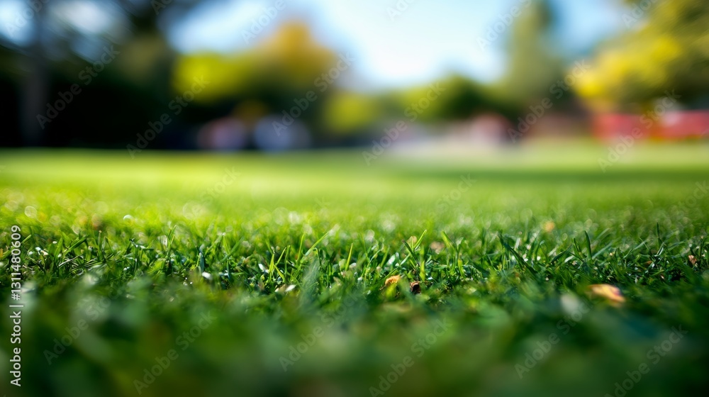 Vivid Green Grass Close Up, Nature Background, Soft Focus On Landscape, Bright Daylight Vivid Green Grass Close Up, Nature Background, Soft Focus On Landscape, Bright Daylight