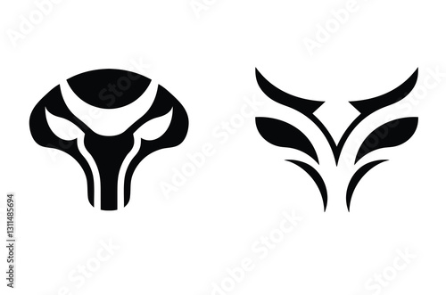 cow had logo shilhouette 