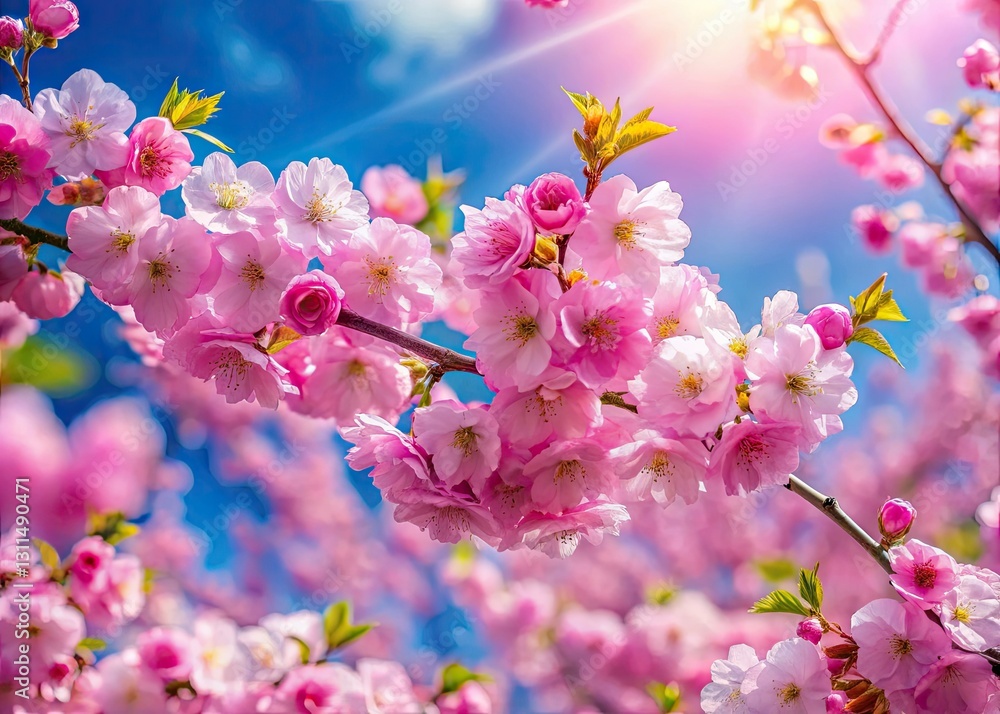 Capture the beauty of spring with vibrant cherry blossom photography. Pink flowers, scenic views, Japanese trees. Capture the beauty of spring with vibrant cherry blossom photography. Pink flowers, scenic views, Japanese trees.