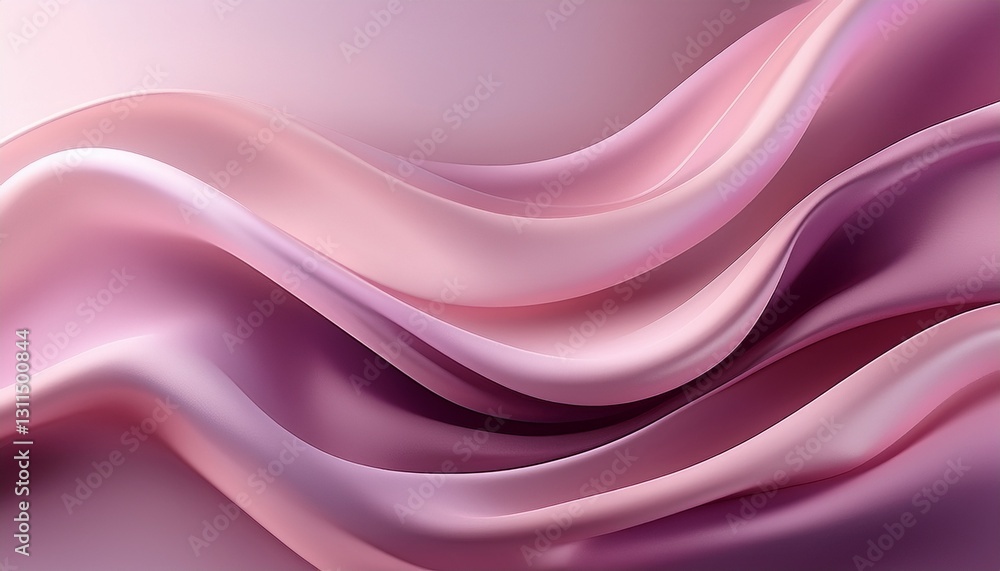 Obraz premium Abstract background. Soft Mauve Pink Silk Gradient BG. Luxurious gentle background. Delicate silky texture dusky mauve to pale pink gradient. Refined & elegant backdrop