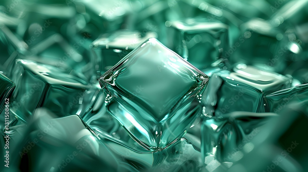 Sparkling water, Sprite, ice clubes, Lots of little drops of water