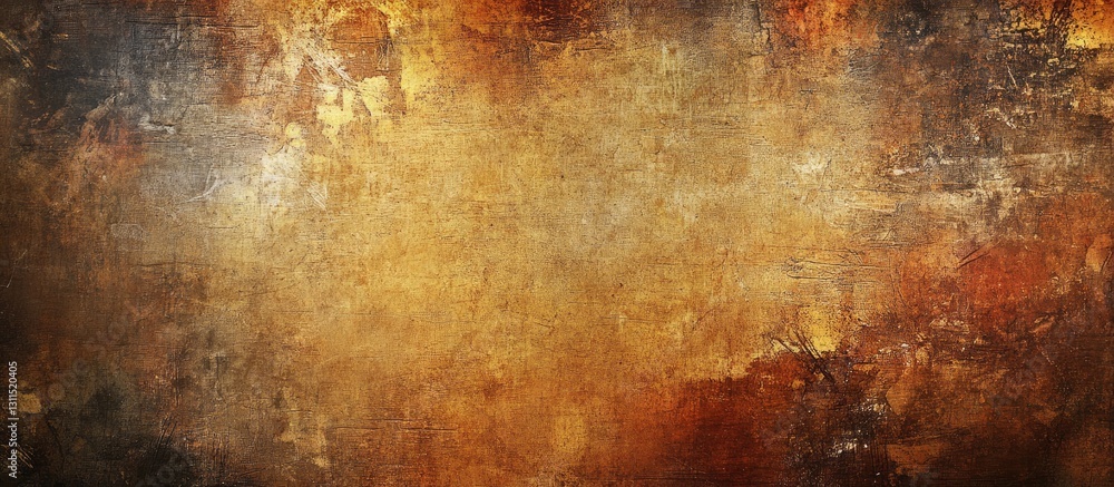 Warm-toned grunge background with brushed textures in earthy browns and golds, featuring rough edges and a weathered appearance. Warm-toned grunge background with brushed textures in earthy browns and golds, featuring rough edges and a weathered appearance.