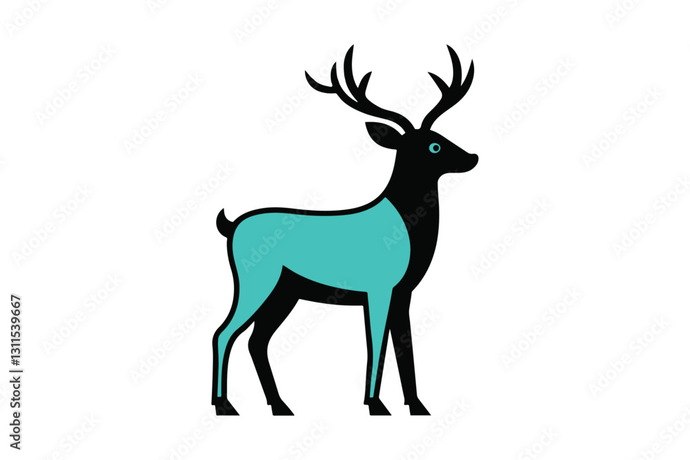 deer silhouette vector deer silhouette vector