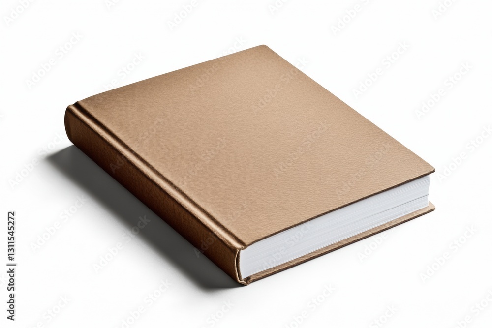Classic hardcover book in minimalist style. Symbol of education, knowledge and academic achievement. Publishing house of educational materials, universities and schools. Plenty of space for your text Classic hardcover book in minimalist style. Symbol of education, knowledge and academic achievement. Publishing house of educational materials, universities and schools. Plenty of space for your text