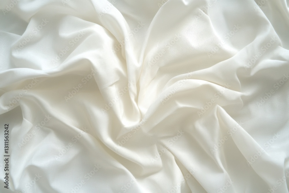 Blank Canvas - Crumpled White Paper Blank Canvas - Crumpled White Paper