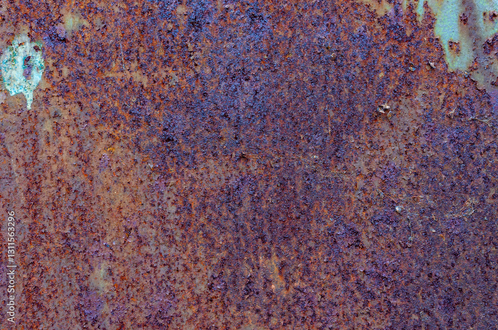 old rusty metal plate vintage material design