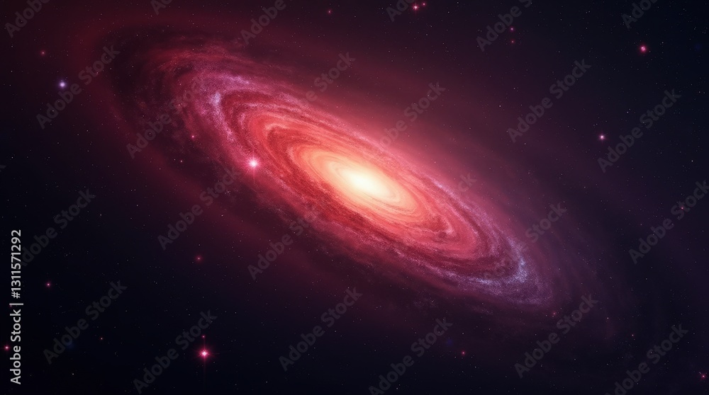 Fototapeta premium Starry Deep Space Galaxy Backdrop