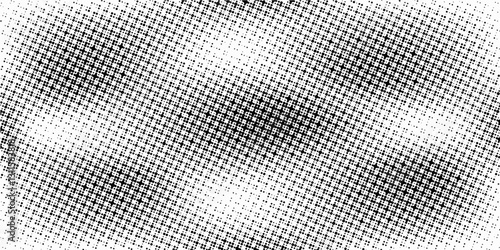 Background with monochrome dotted texture. Polka dot pattern template vector dots pattern