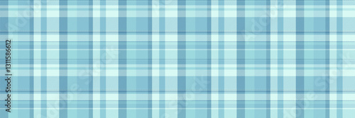 Serene pastel blue plaid pattern, ideal for textile design, website backgrounds, or scrapbooking projects.  Subtle texture and calming color scheme evoke feelings of tranquility and order.