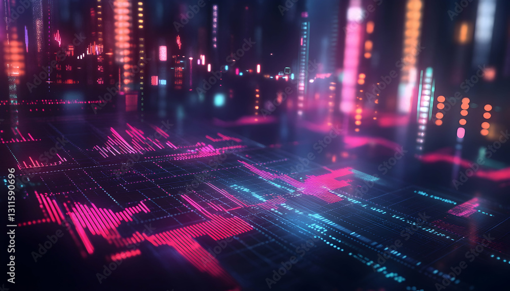 A futuristic trading robot executing trades on a digital platform - A futuristic trading robot executing trades on a digital platform -