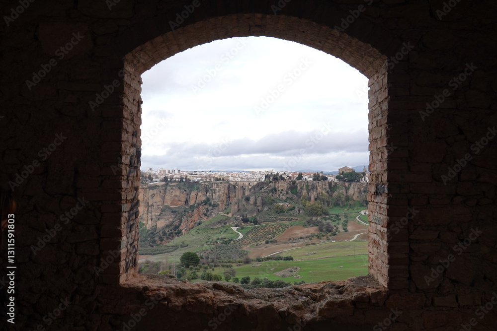 Fototapeta premium view of Ronda, Andalucia Spain