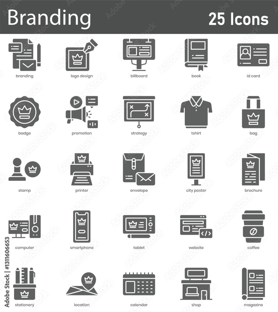 Branding Line Icons Set. Collection of 30 outline icons representing brand identity, marketing strategy, and corporate design. Editable stroke vector illustration Branding Line Icons Set. Collection of 30 outline icons representing brand identity, marketing strategy, and corporate design. Editable stroke vector illustration
