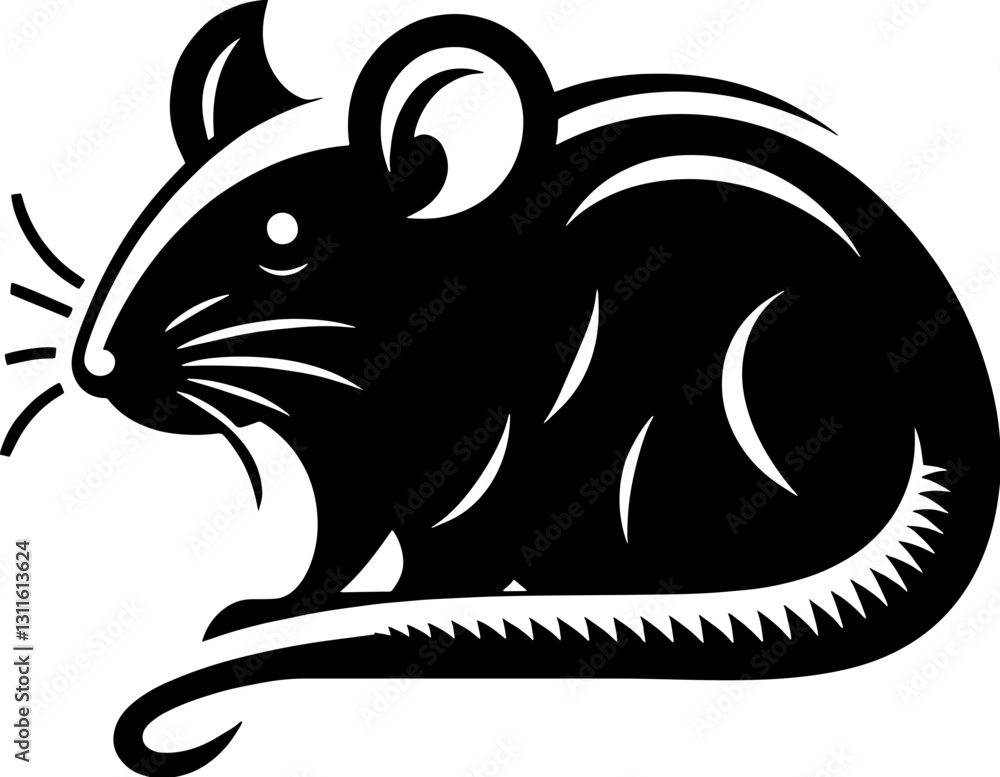 Obraz premium Rat icon 4