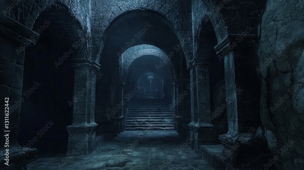 Mysterious Vaulted Catacombs Hewn from Solid Rock Mysterious Vaulted Catacombs Hewn from Solid Rock