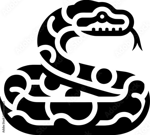 Python big snake icon 1