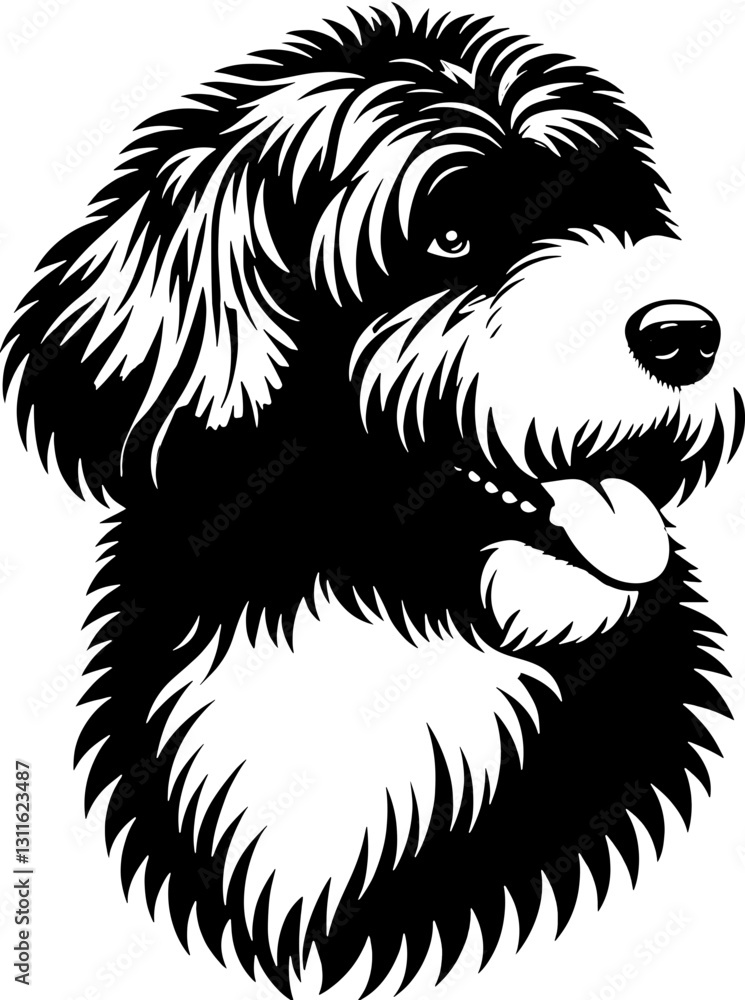 Fototapeta premium Pyredoodle icon 11