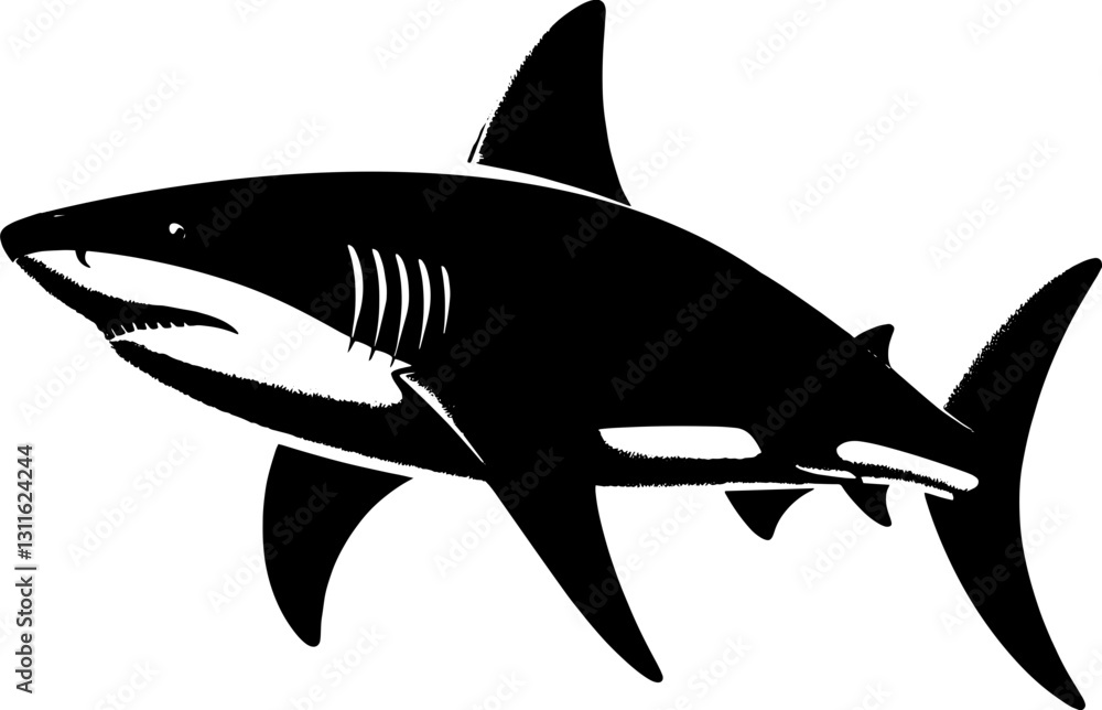 Obraz premium Pyjama Shark icon