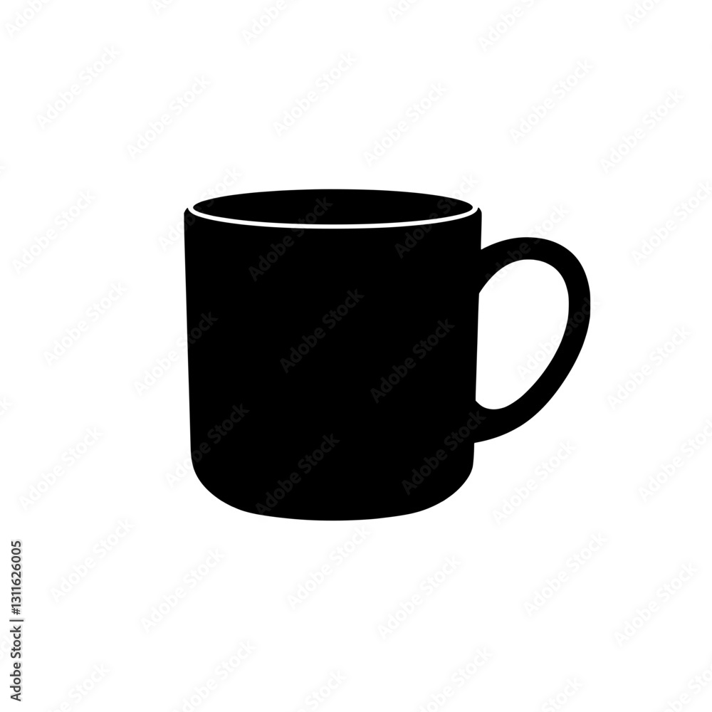 Monochrome Mug: A sleek, monochrome representation of a classic mug. The simple yet striking design suggests a versatile item, suitable for a variety of uses. Monochrome Mug: A sleek, monochrome representation of a classic mug. The simple yet striking design suggests a versatile item, suitable for a variety of uses.