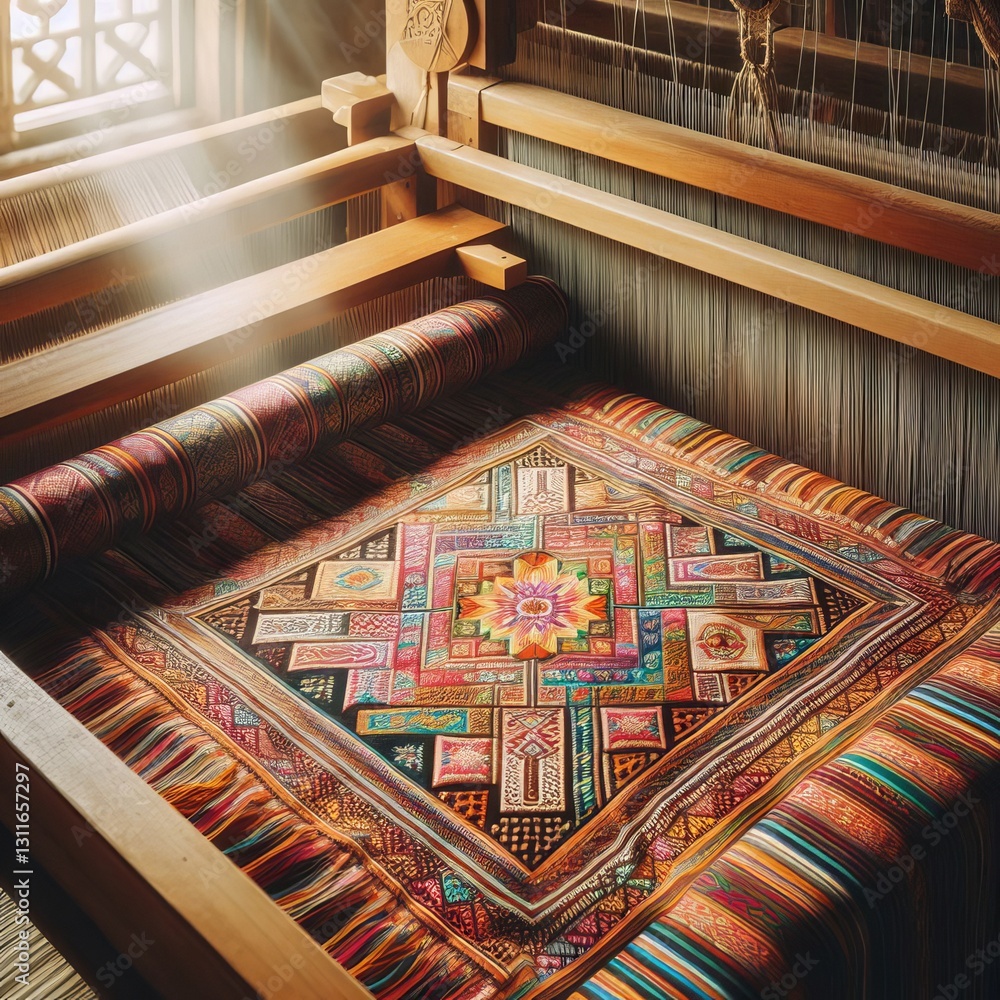 Naklejka premium II Based on Weave Style