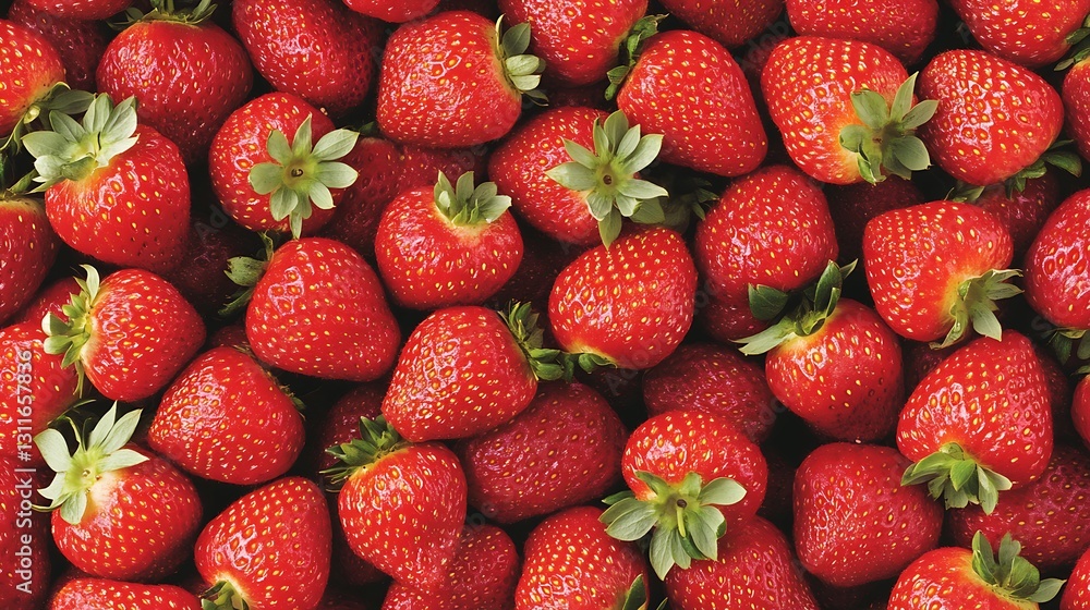 Close-up Pile of ripe red strawberries; healthy eating concept, textured background, product photography Close-up Pile of ripe red strawberries; healthy eating concept, textured background, product photography