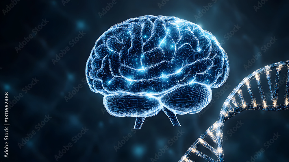 Abstract human brain structure with glowing neuron connections, symbolizing artificial intelligence, neural networks, and cognitive processing in a futuristic, high-tech visualization.
Abstract human brain structure with glowing neuron connections, symbolizing artificial intelligence, neural networks, and cognitive processing in a futuristic, high-tech visualization.