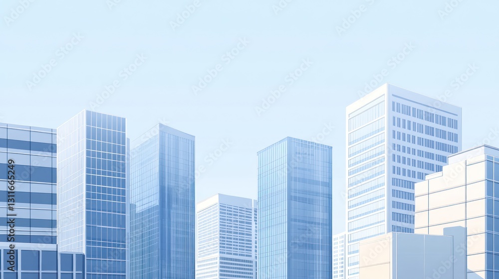 Cityscape, modern buildings, sunny day, clear sky, urban development, website banner Cityscape, modern buildings, sunny day, clear sky, urban development, website banner