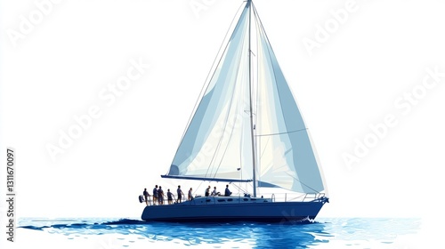 People Group People View Yacht Sailing Traditional photo