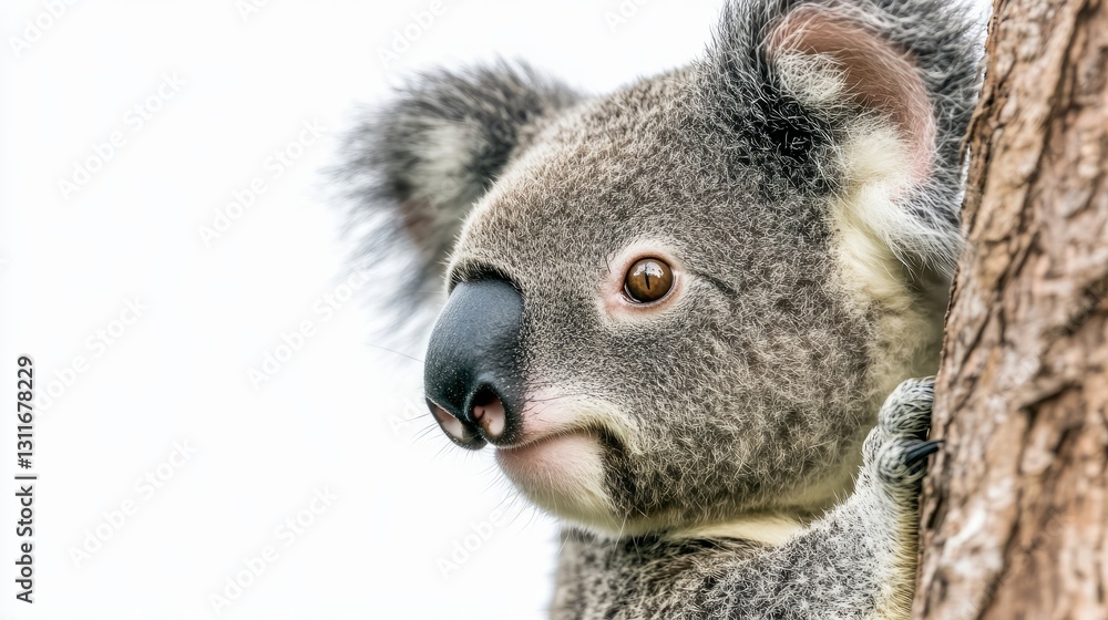 Obraz premium Generic Close-up Koala?s Moment Tree Traditional