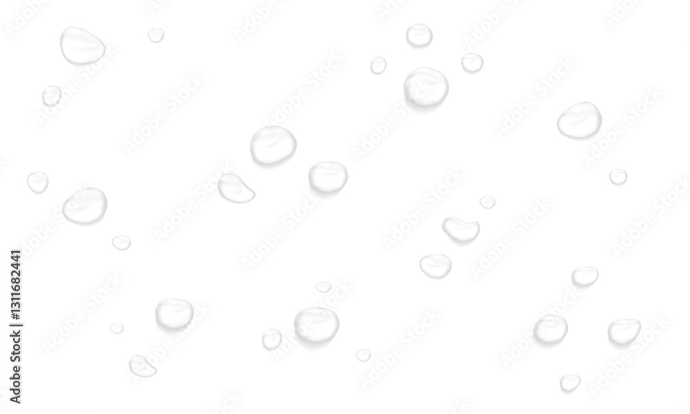 Vector water drops, drop, droplets. PNG drops, condensation on glass, on various surfaces. Realistic drops on a transparent background. Rain and dew. Vector water drops, drop, droplets. PNG drops, condensation on glass, on various surfaces. Realistic drops on a transparent background. Rain and dew.