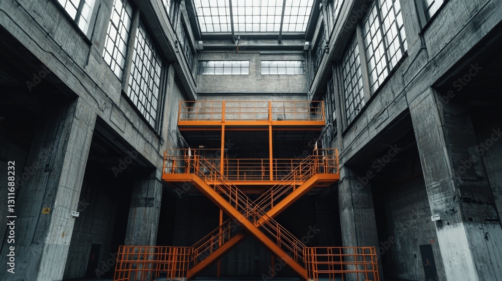 Robotic arms in a modern manufacturing environment. Robotic arms in a modern manufacturing environment.
