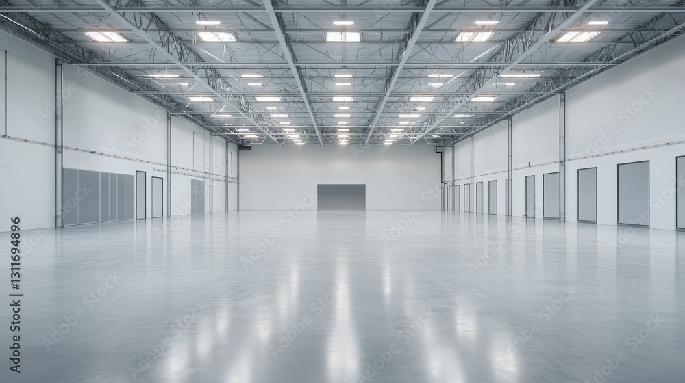 Smart technology integration into clean industrial spaces. Smart technology integration into clean industrial spaces.